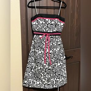 Lined, Strapless Dress